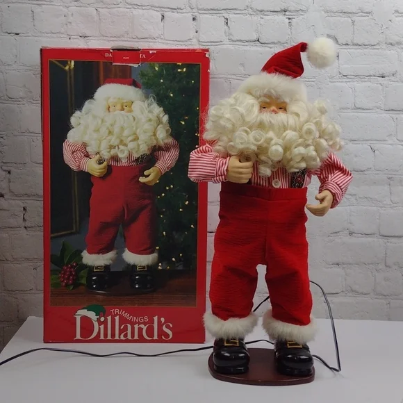 Rock Santa Collectibles | Holiday | Vintage Dillards Dancing